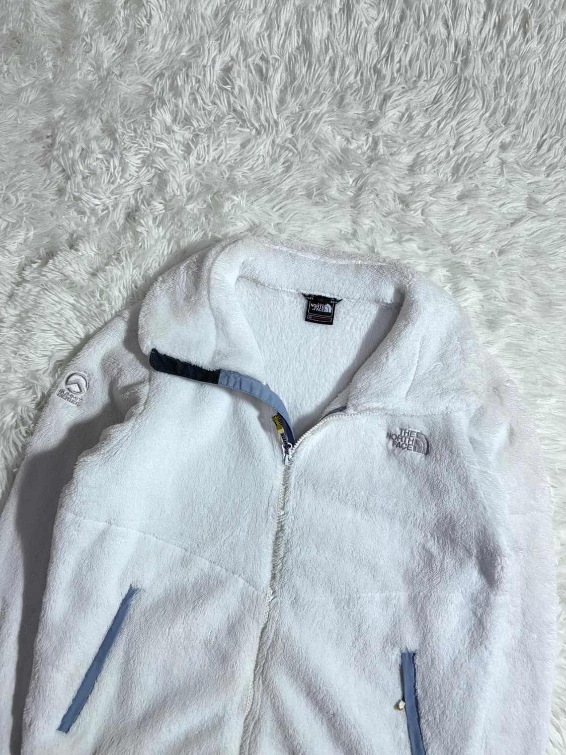 노스페이스 써밋시리즈 화이트 후리스 집업  상품이미지4