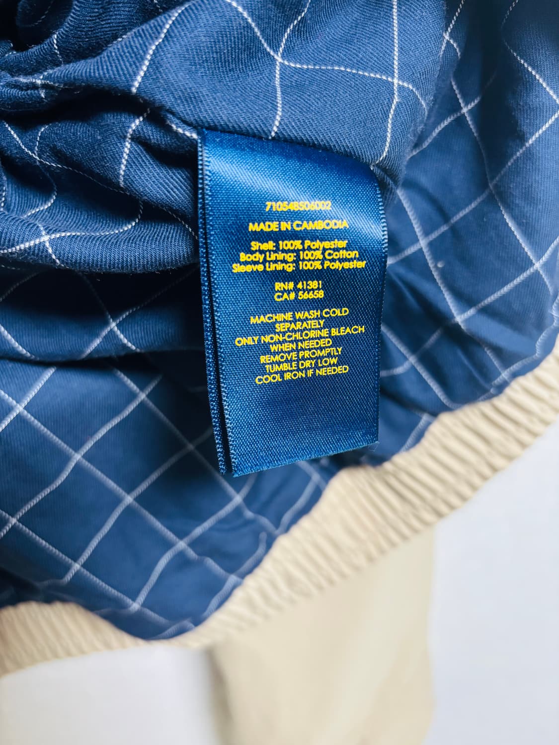 폴로 POLO RALPH LAUREN 코튼 블루종 자켓 L 상품이미지4