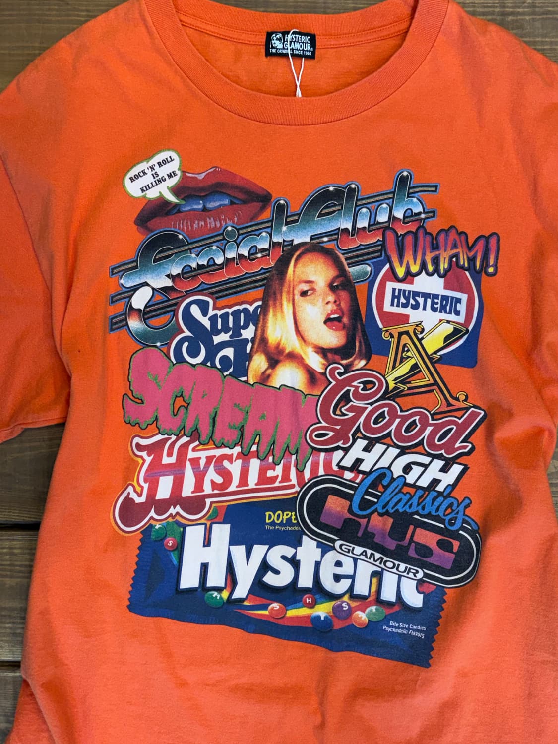 히스테릭글래머 오렌지 반팔 상품이미지8