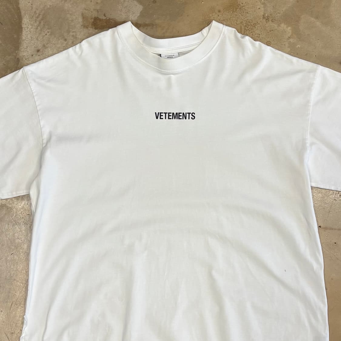 L 베트멍 화이트 반팔티 상품이미지1