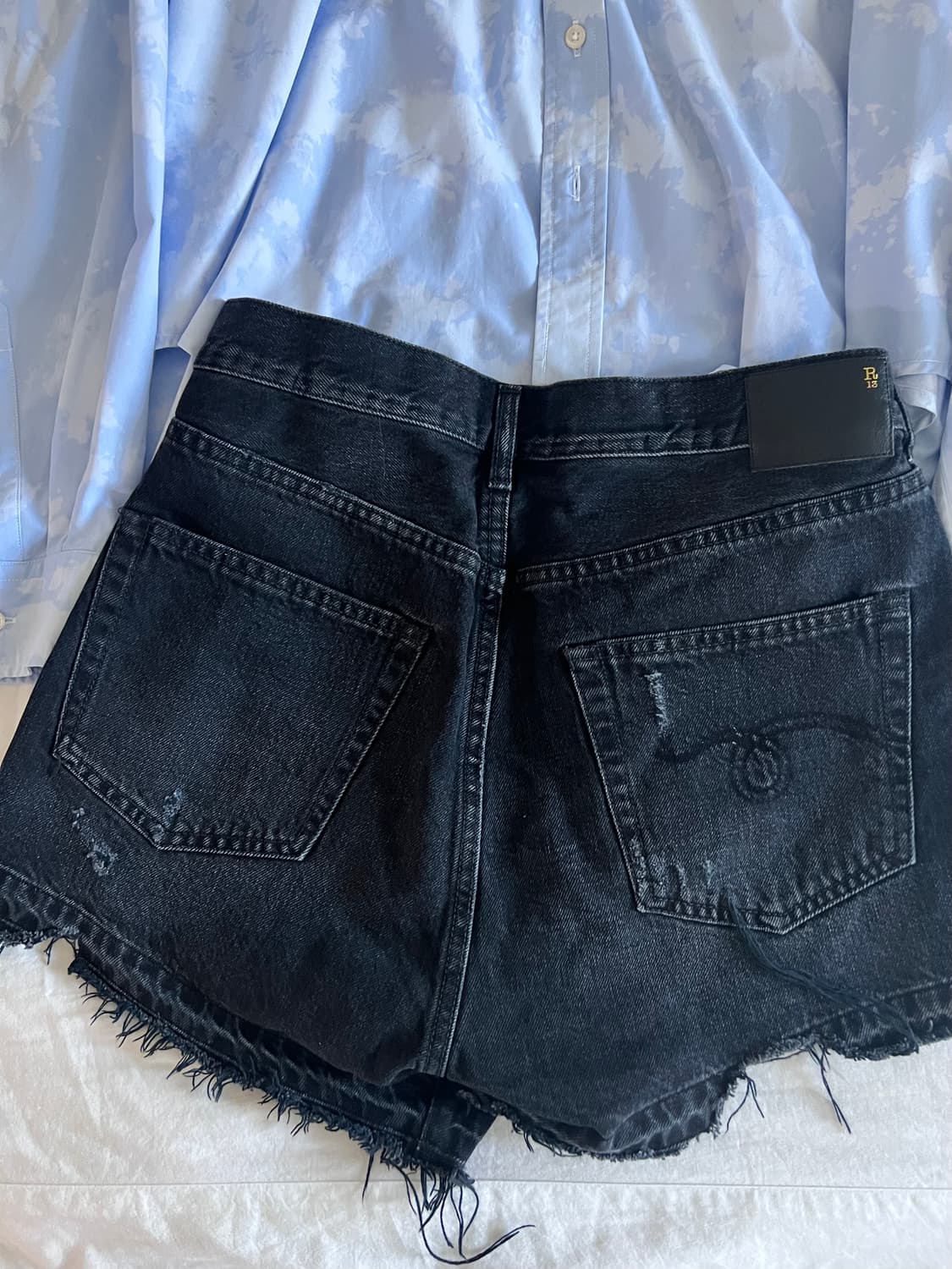 R13 아이유 데님쇼츠 반바지 상품이미지7