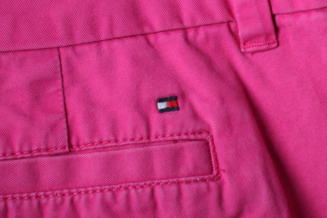 (L-XL) 타미힐피거 반바지 팬츠 작은사용감 핑크 면 숏-P9718 상품이미지3
