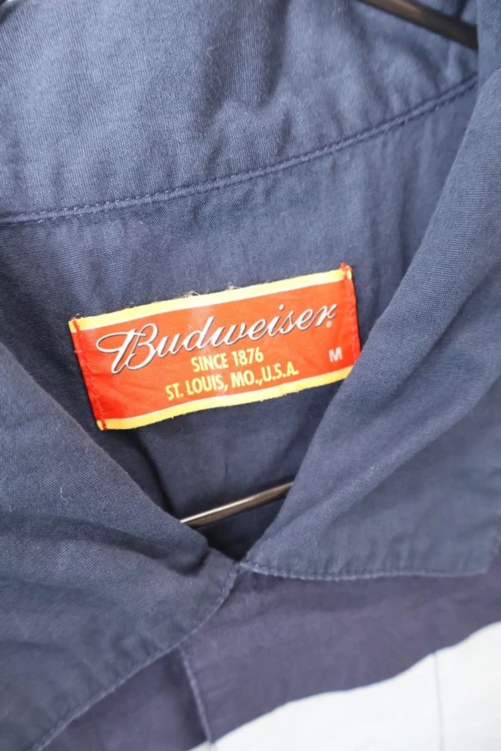 Budweiser Blue Tribal Shirt 상품이미지5