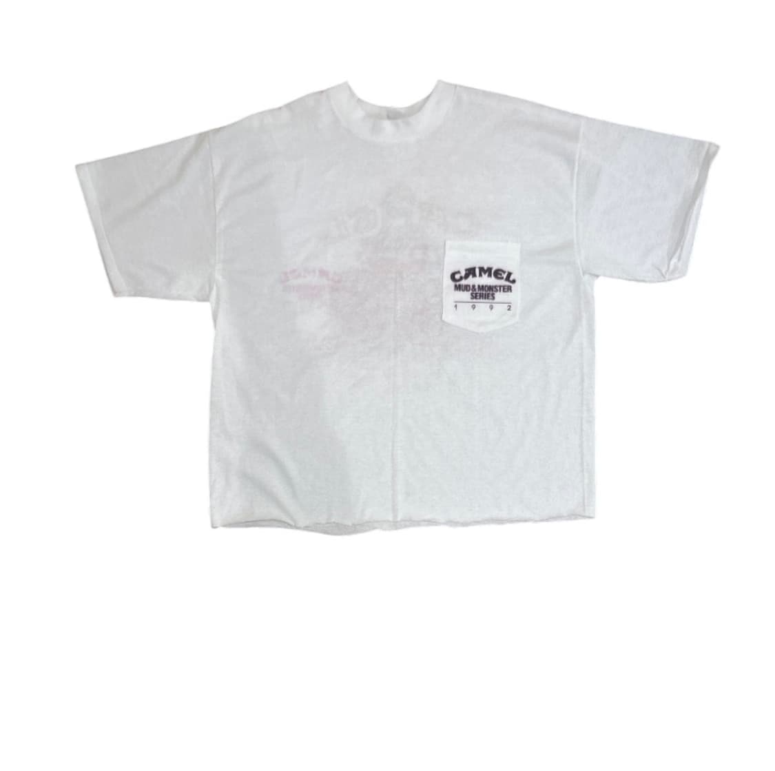 90s 카멜 포켓 티셔츠 상품이미지1