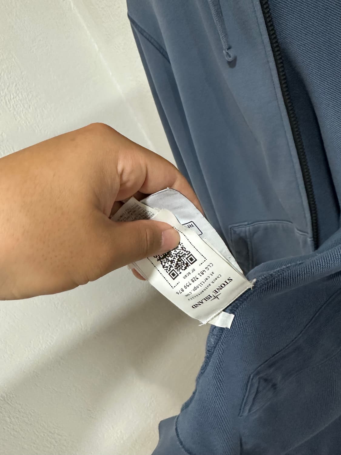 스톤아일랜드 후드집업 L 상품이미지3