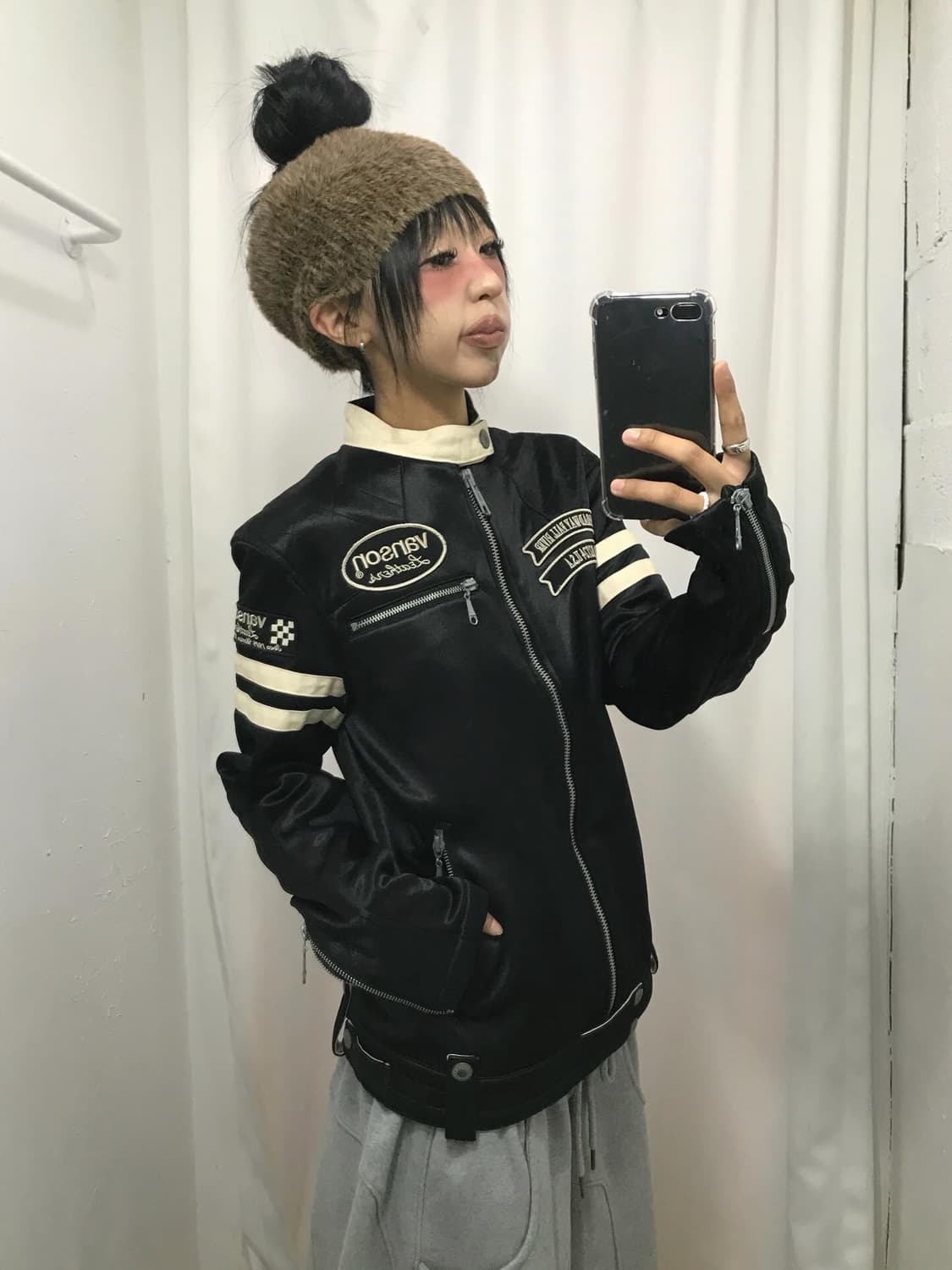 Vanson Embroidery Rider Jacket 상품이미지8