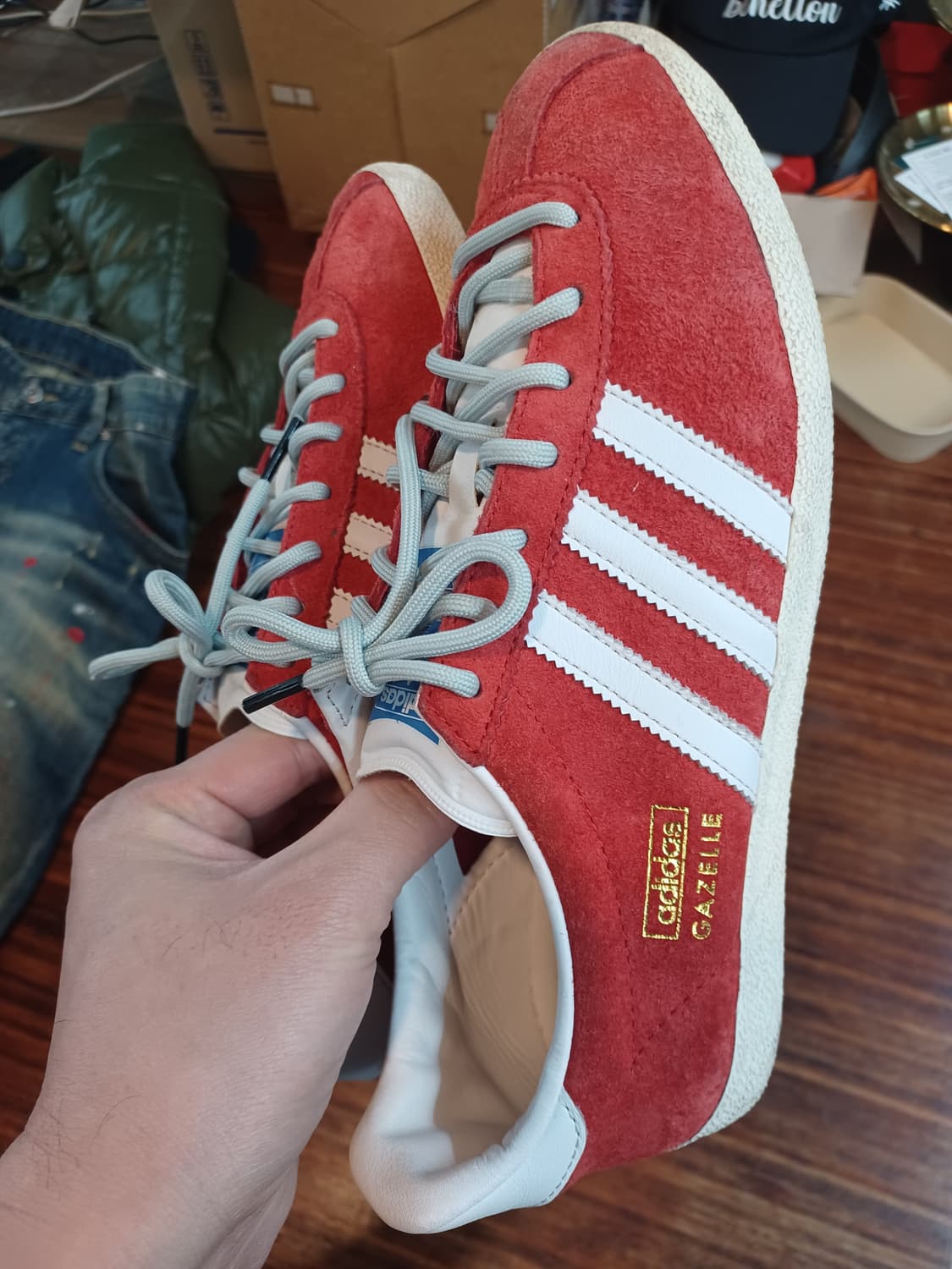 아디다스 가젤 레드 250 상품이미지9