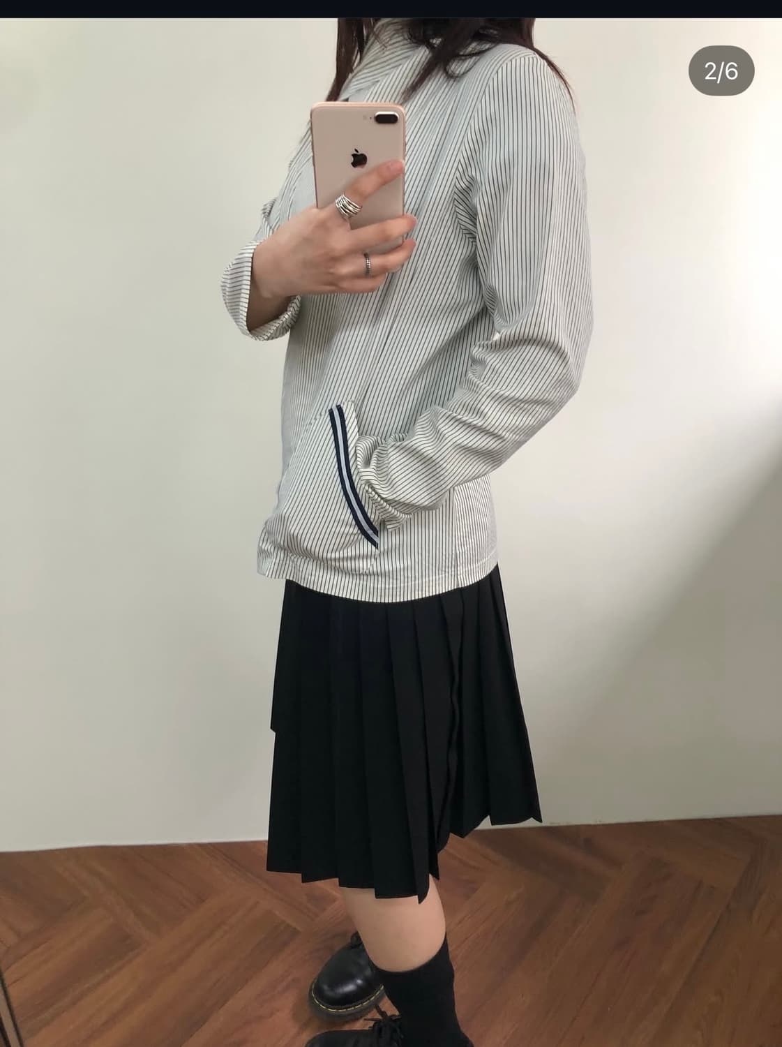 빈티지 언발 숄칼라 자켓 상품이미지2