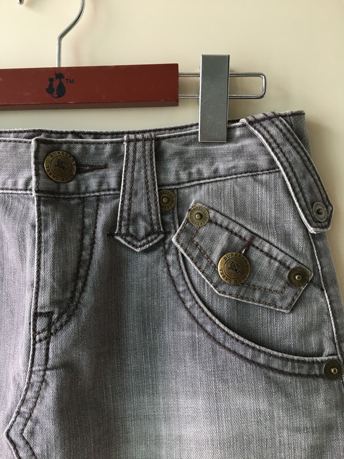 버버리 블루라벨 스커트 상품이미지6