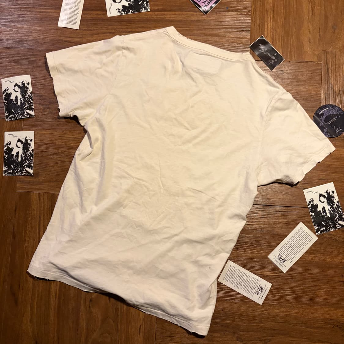 ABERCROMBIE AND FITCH 빈티지 디스트레스드 티셔츠 상품이미지3