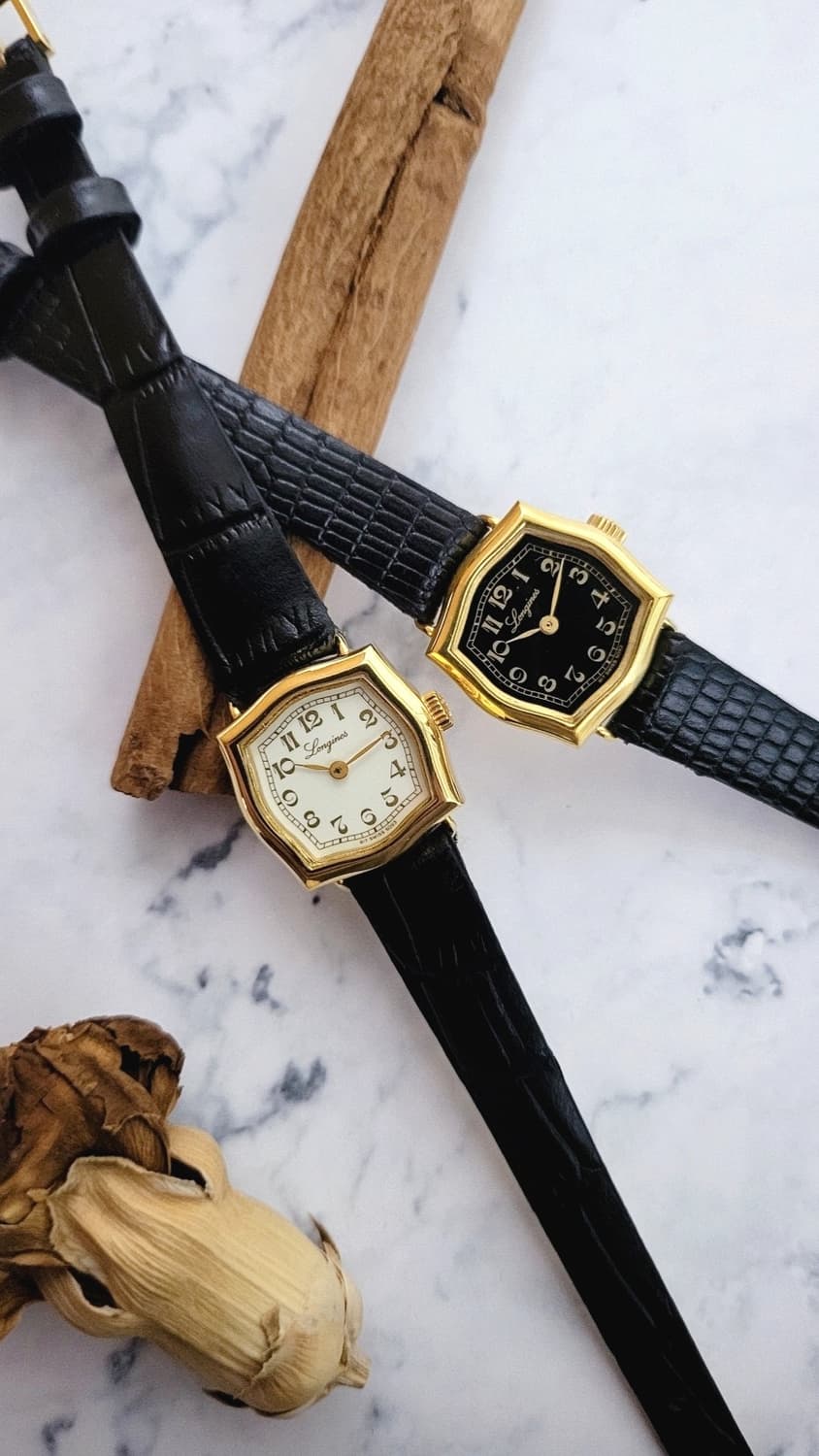 정품 론진 심파티 817.5093 로저드뷔 디자인 수동시계 상품이미지4