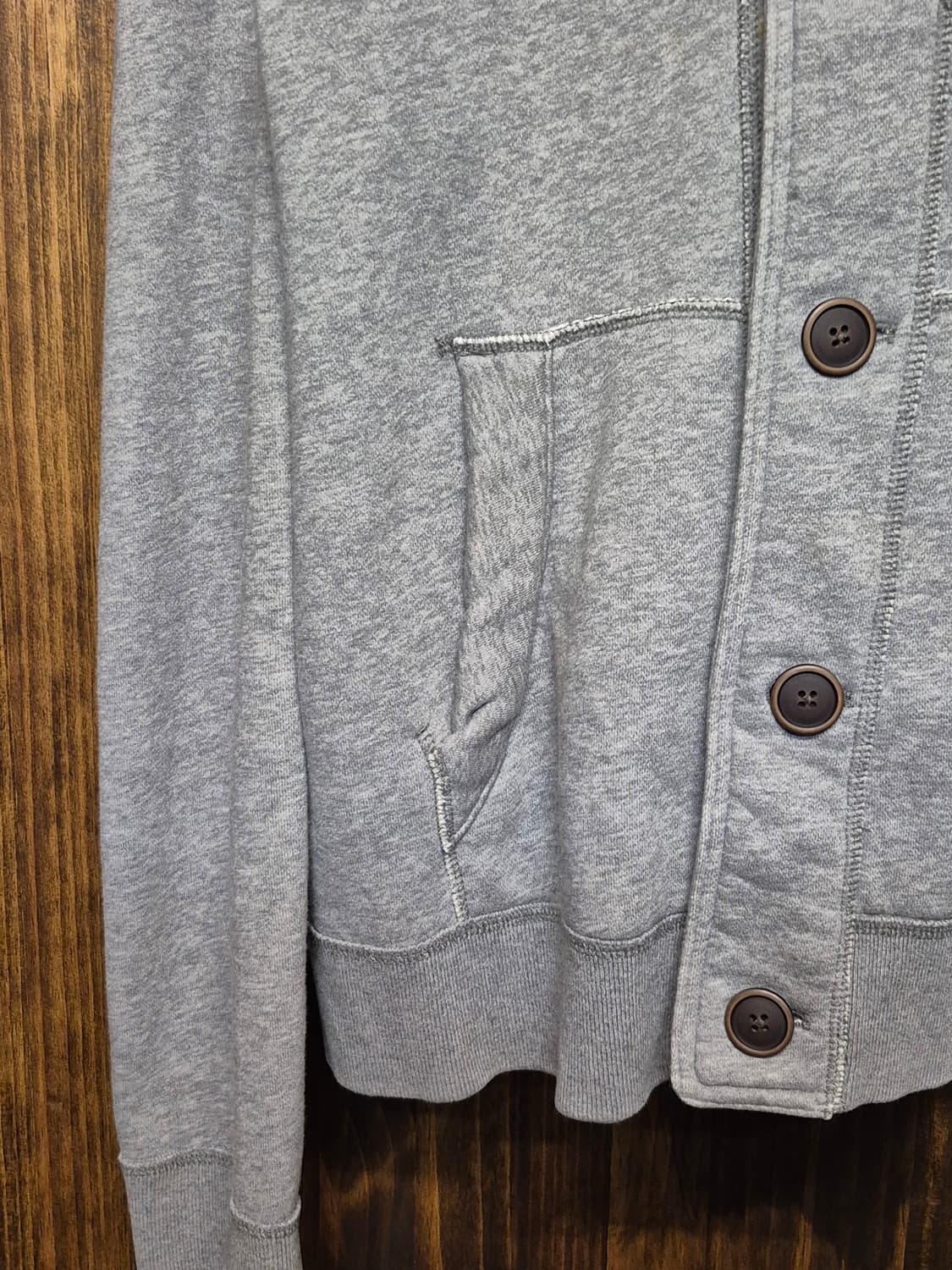 HOLLISTER BUTTON HOODIE ZIPUP  상품이미지5