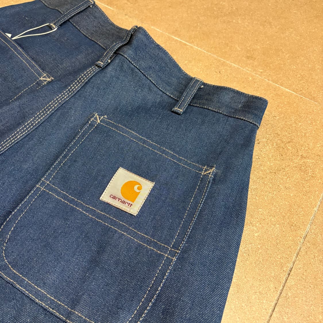 칼하트 카펜더 싱글니 데님 팬츠 상품이미지3