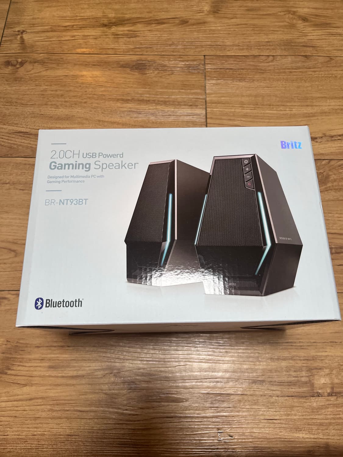 브리츠 BR-NT93BT 2채널 게이밍 스피커 새제품 상품이미지2