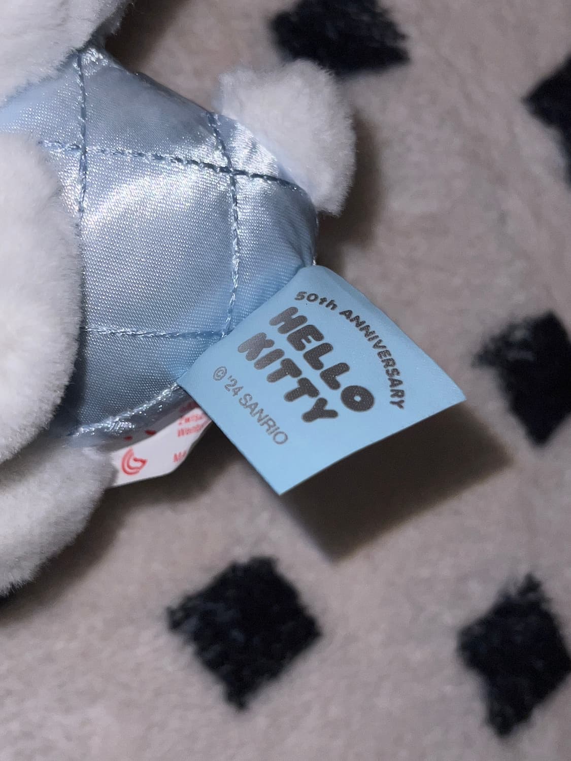 산리오 50주년  한정판 헬로키티 인형  블루퀼트 하늘색 키티 상품이미지3