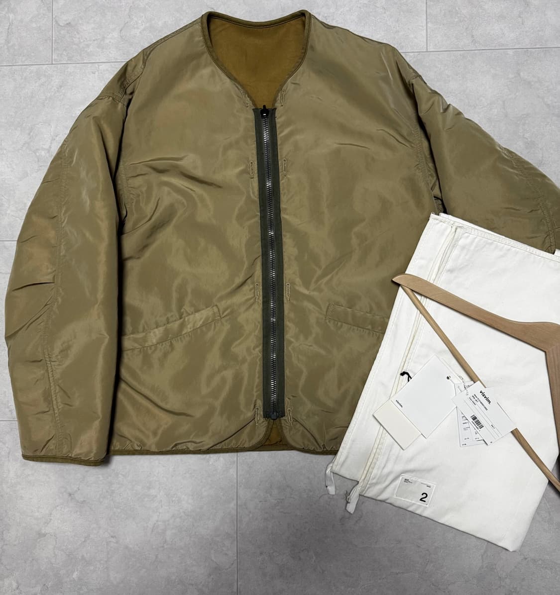 visvim 21AW 비즈빔 SPOT 아이리스 카키 상품이미지1