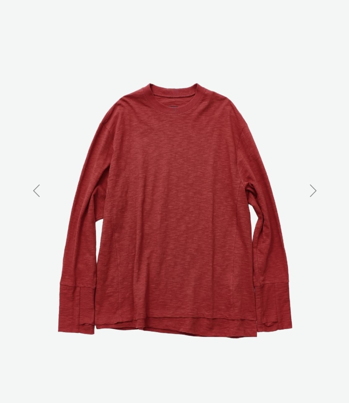 999휴머니티 레이어드 롱슬리브 s사이즈 상품이미지1