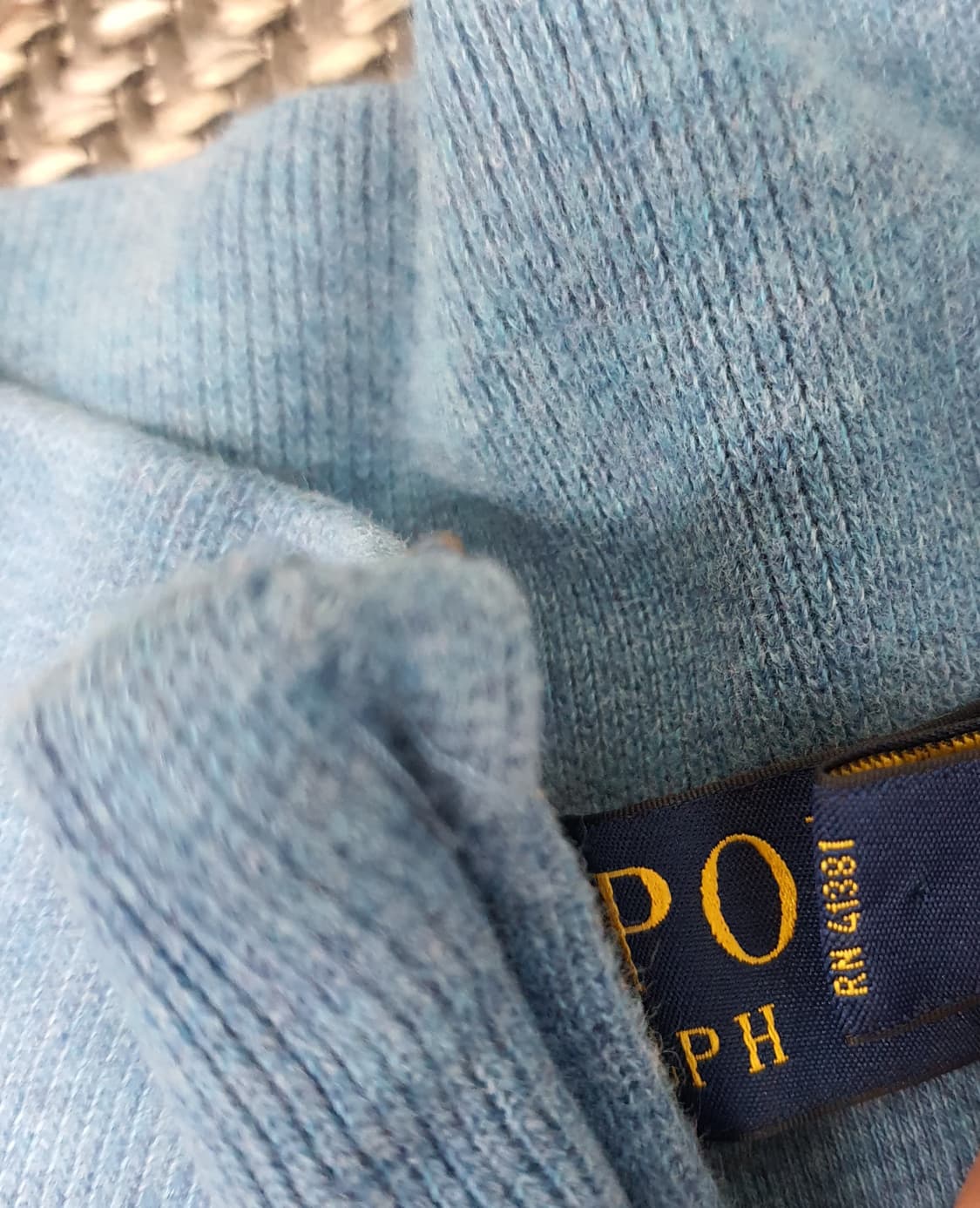 폴로 랄프로렌 반집업 긴팔티 남자105 상품이미지4