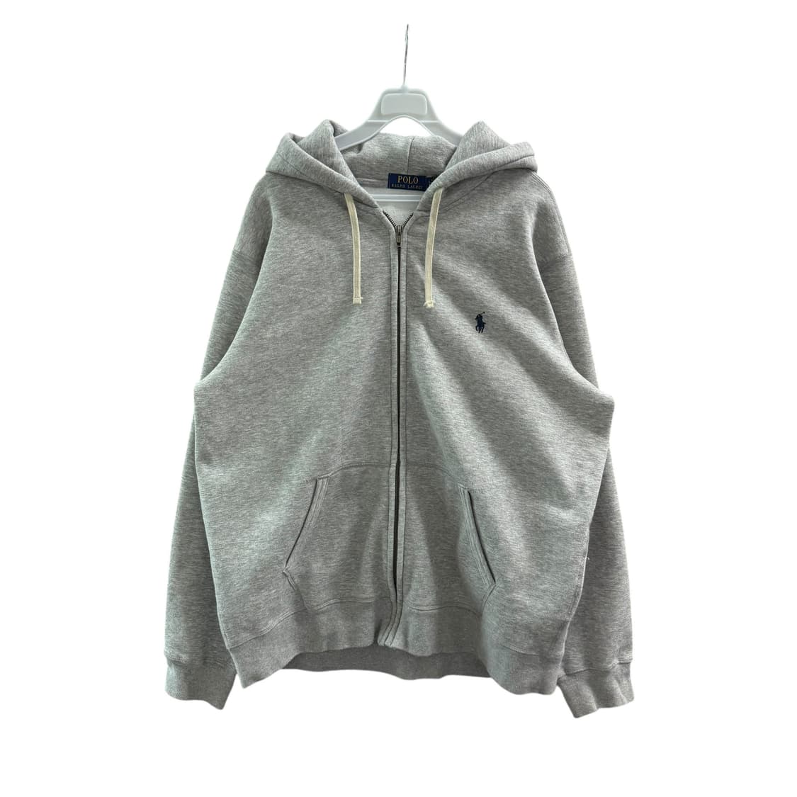 [L] 폴로 그레이 후드집업 상품이미지3