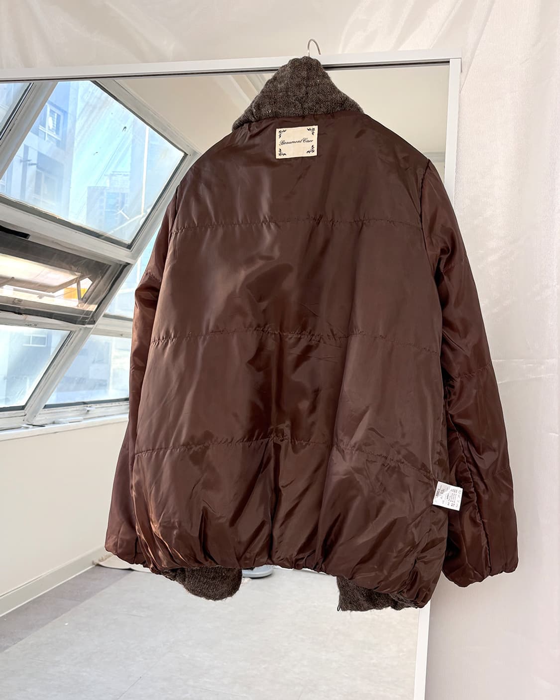 ehon vintage보카시 니트 하이넥 점퍼 상품이미지3