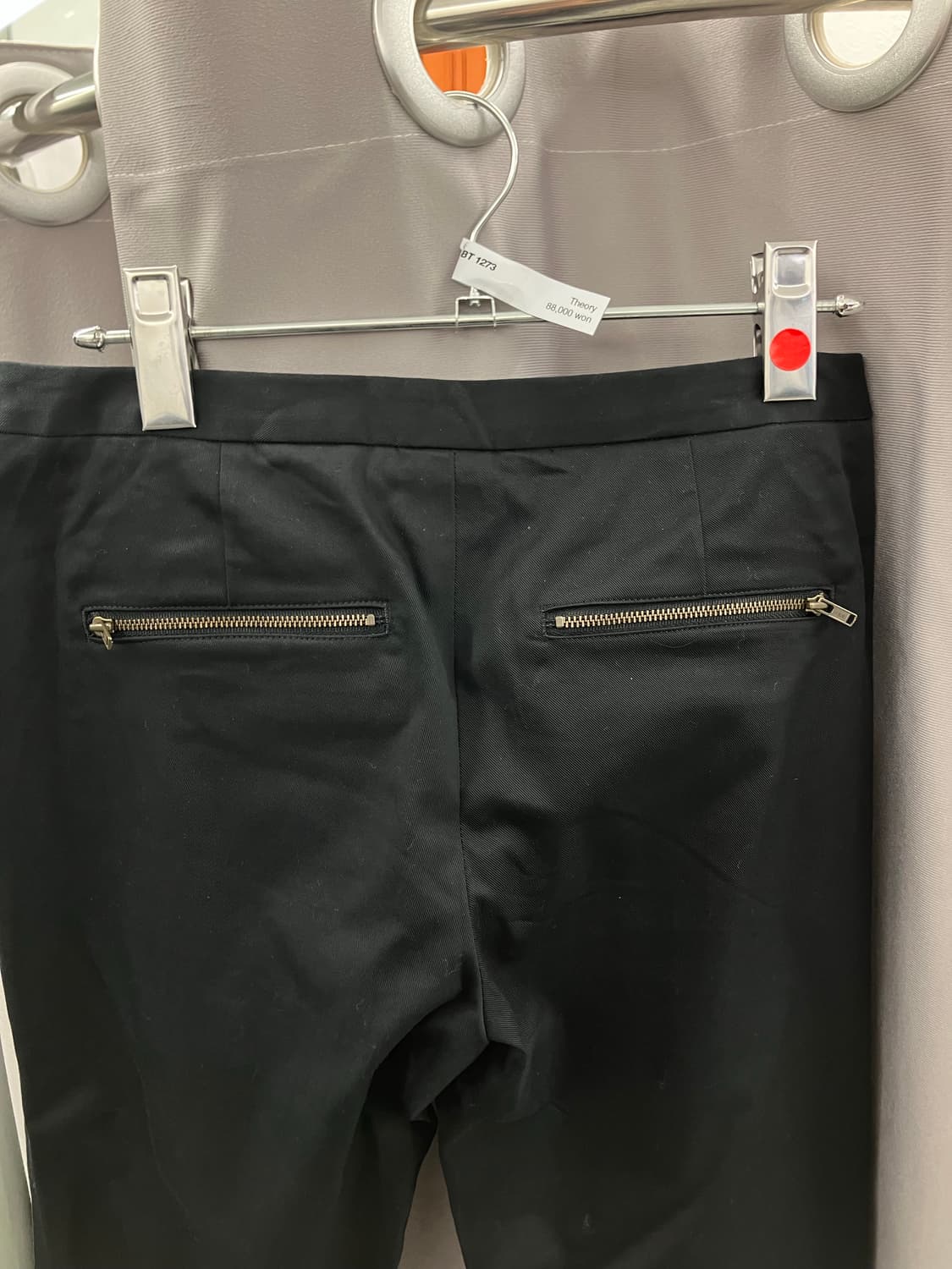 띠어리 지퍼 슬랙스  상품이미지6