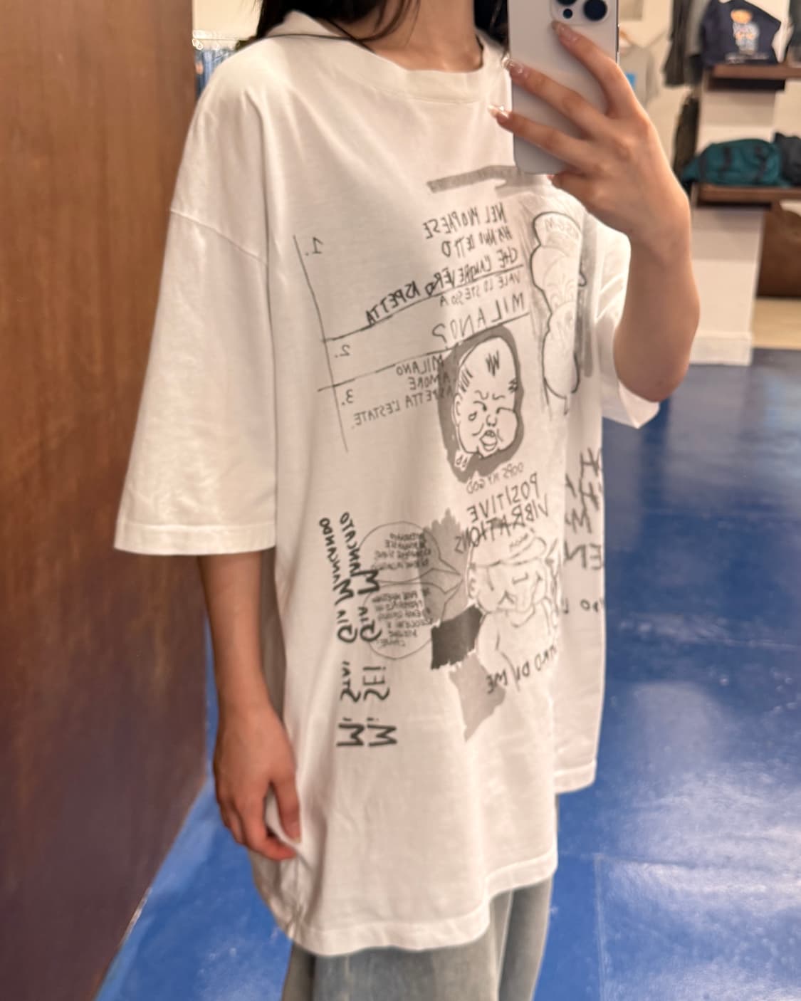 MSGM 올드스쿨 두들 빈팔티 상품이미지2