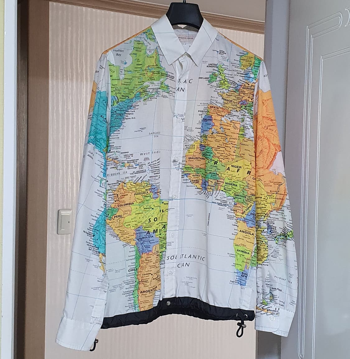 사카이 월드맵 드로우 코드 셔츠 3 커트코베인  상품이미지5