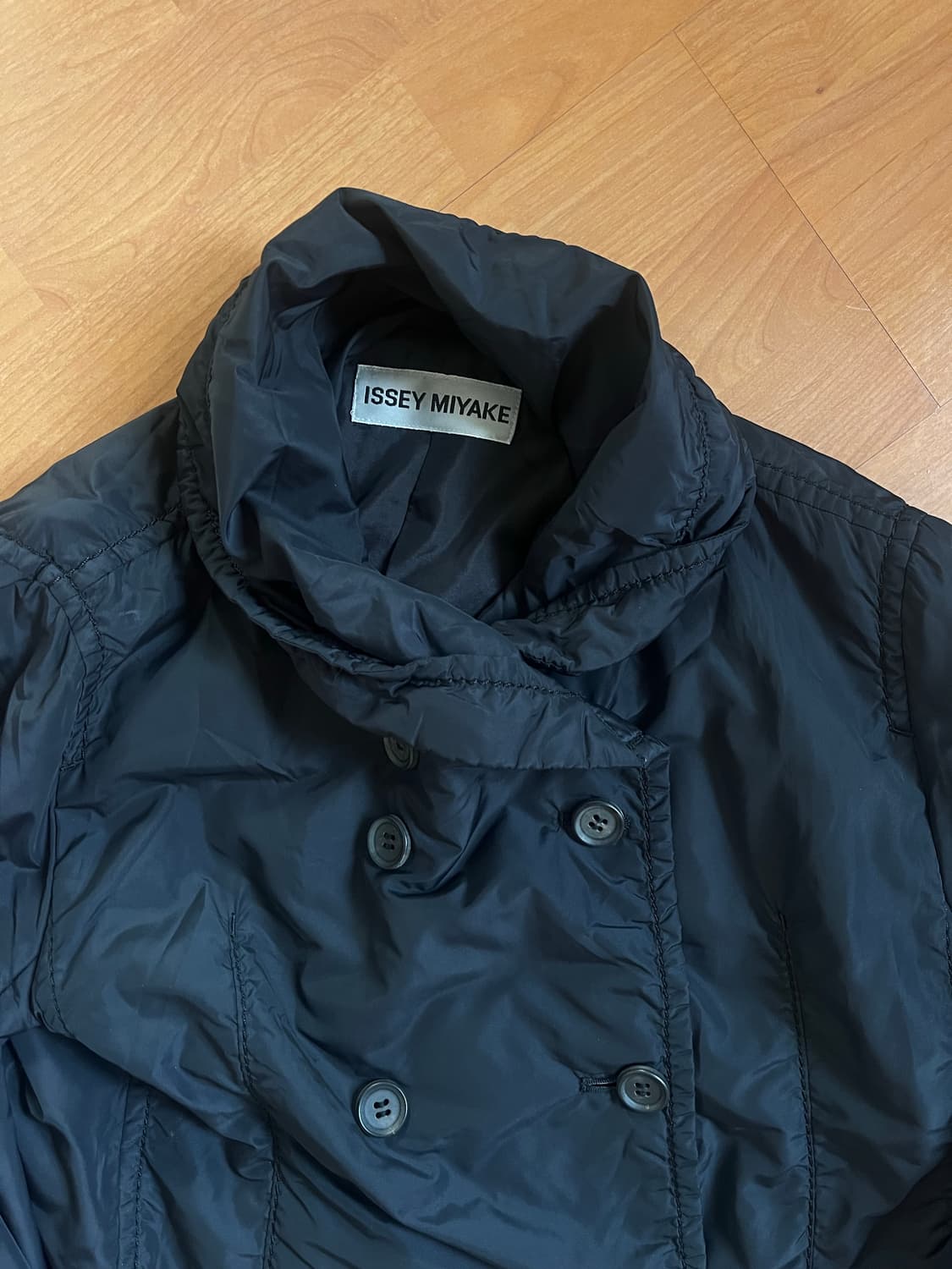 이세이 미야케 2006 FW 더블 버튼 패딩 점퍼 상품이미지5