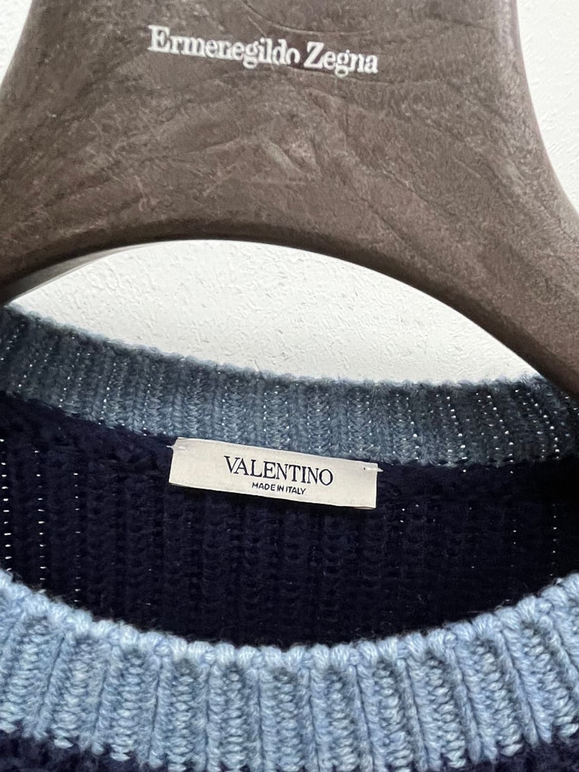 100) 발렌티노 배색 울니트  상품이미지4