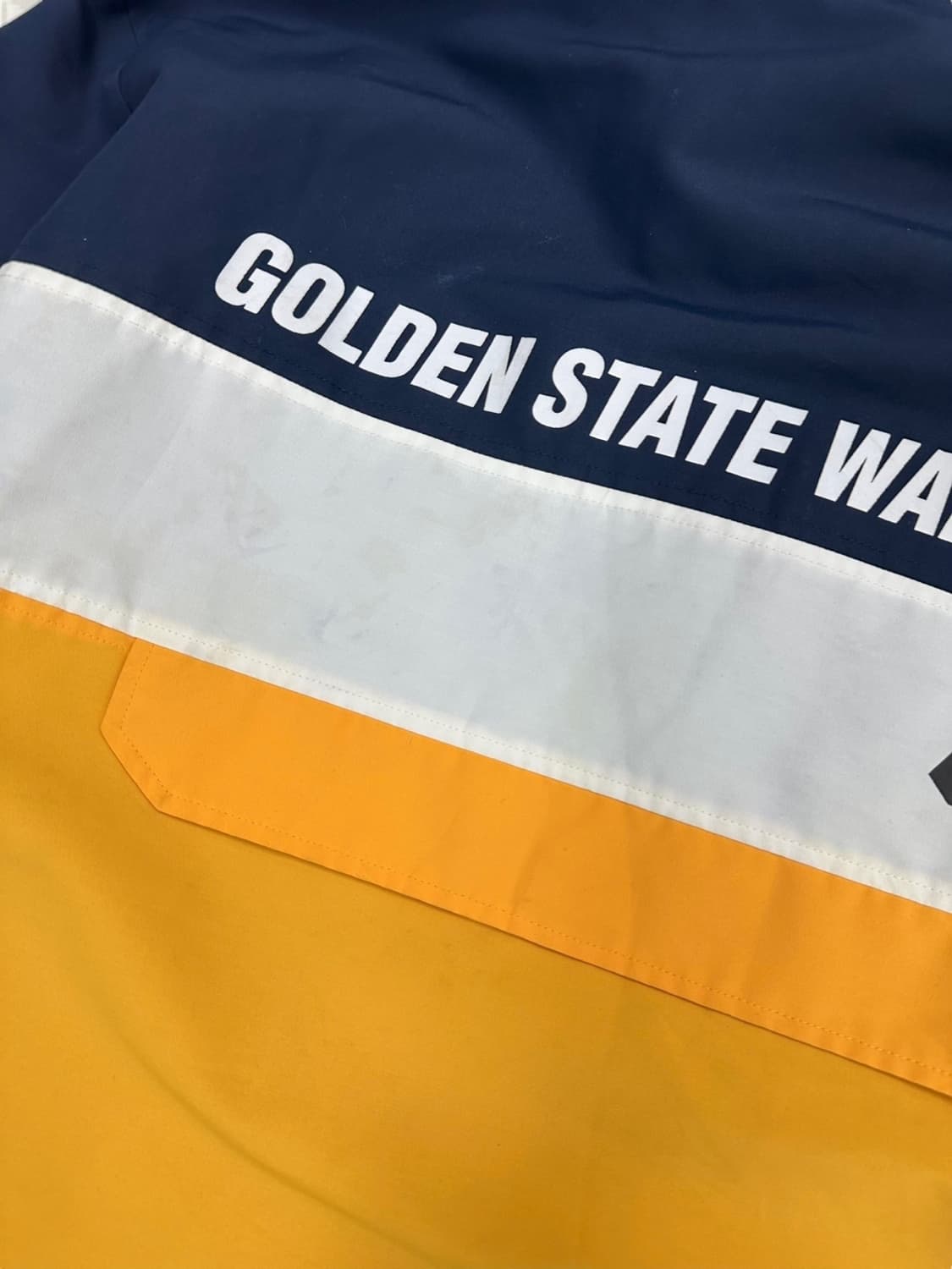 NBA 골든스테이트 반집업 아노락 (2XL) 상품이미지7