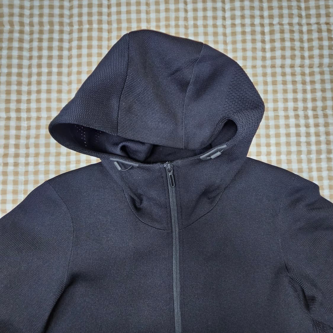 데상트 퓨전니트 롱 코트 자켓 남자100 상품이미지10