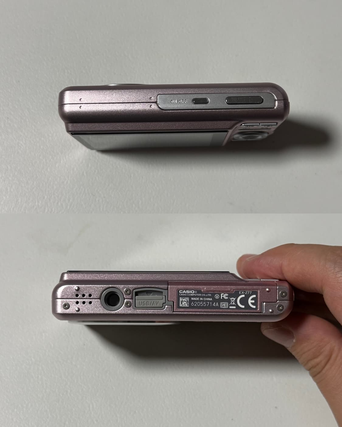 풀박 핑크 빈티지 디카 카시오 엑슬림 Z77 작례o 상품이미지9