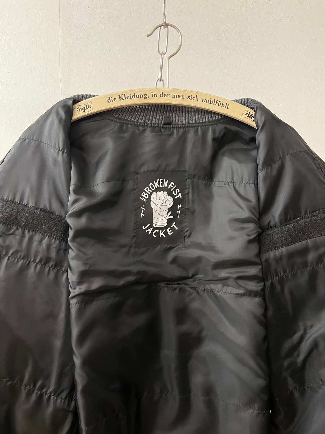 Rockwell by parra 락웰 패치워크 바시티 자켓 상품이미지5