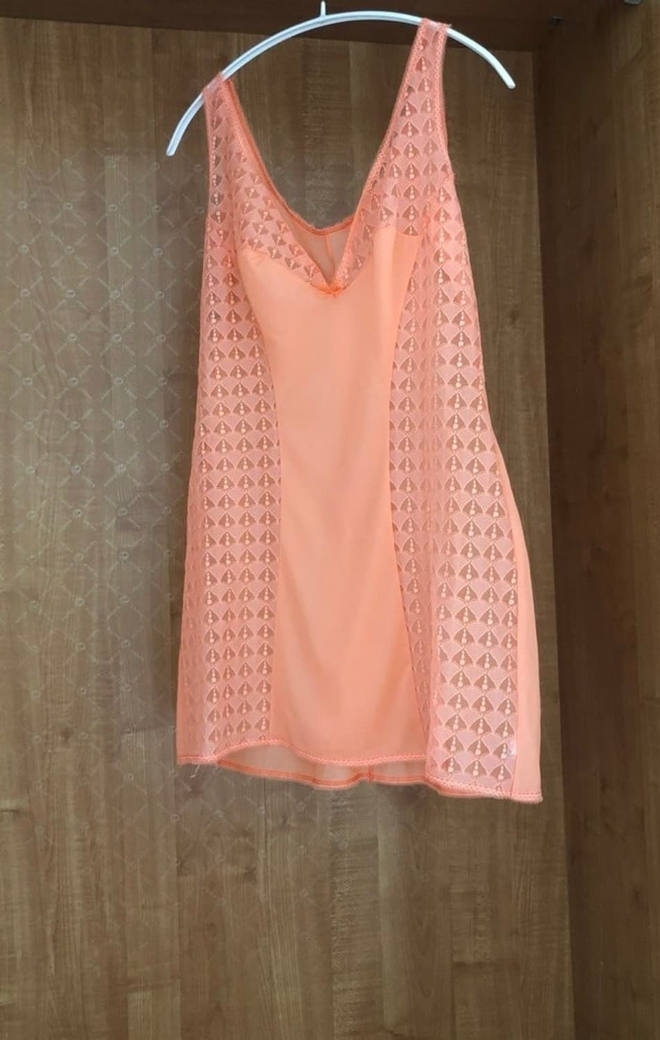 coral slip dress 상품이미지2