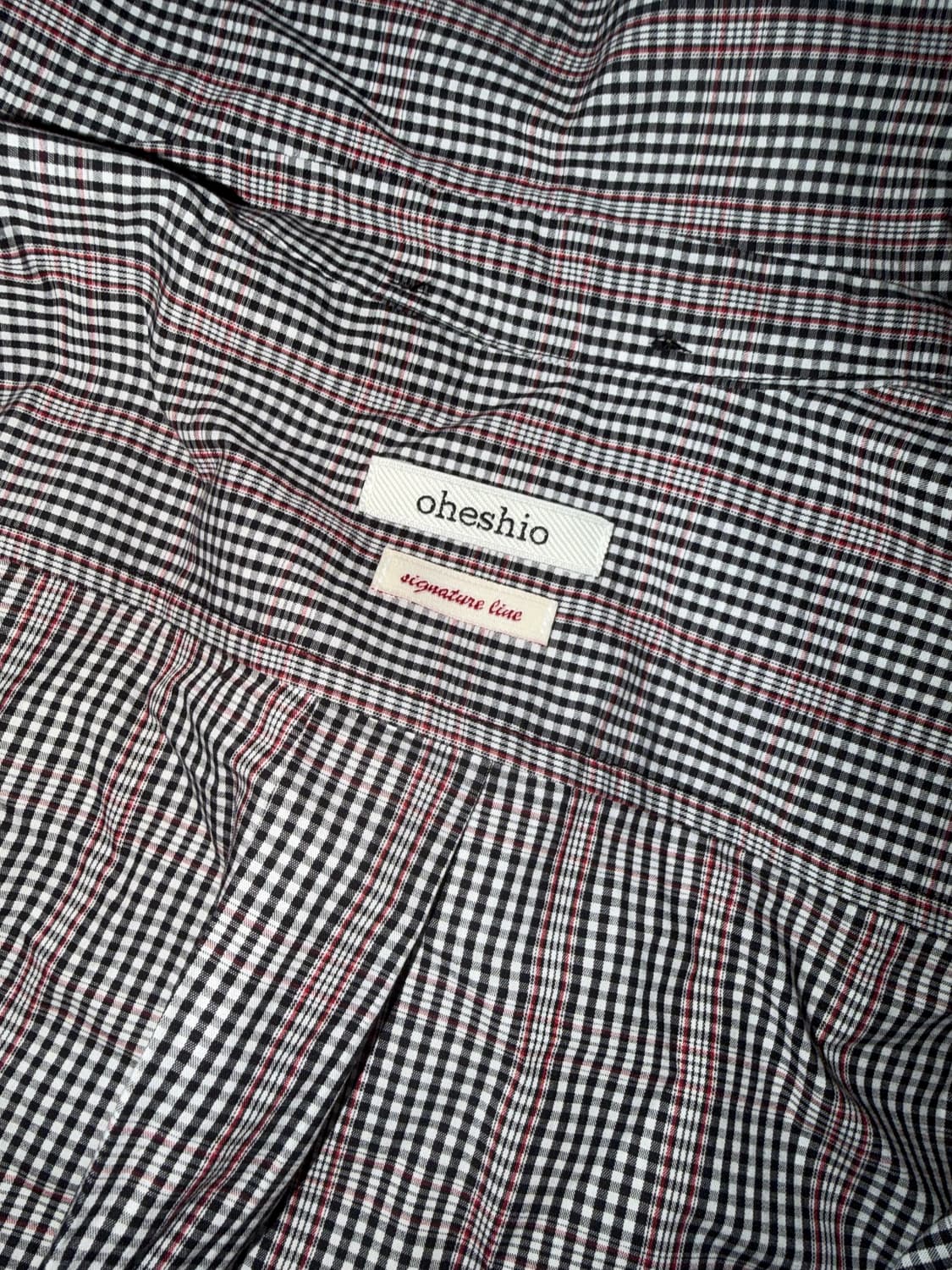 오헤시오 체크난방 상품이미지2