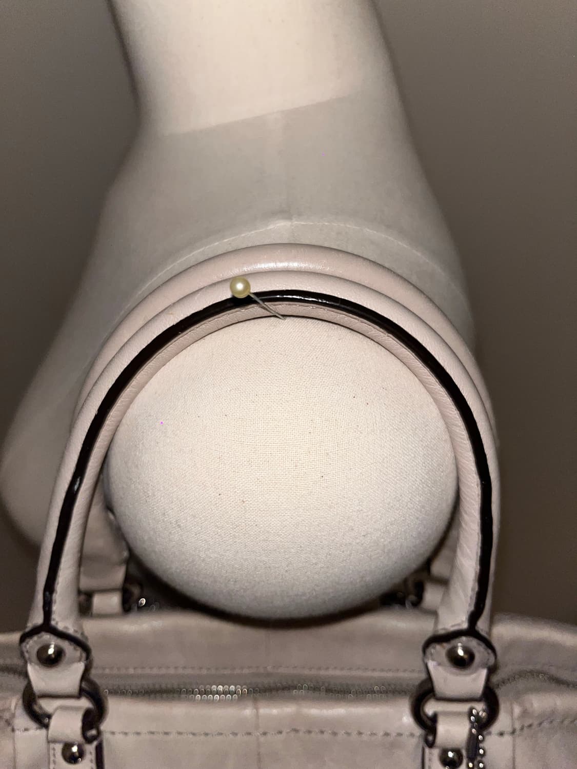 Coach Cream Gray Shoulder Bag 상품이미지7