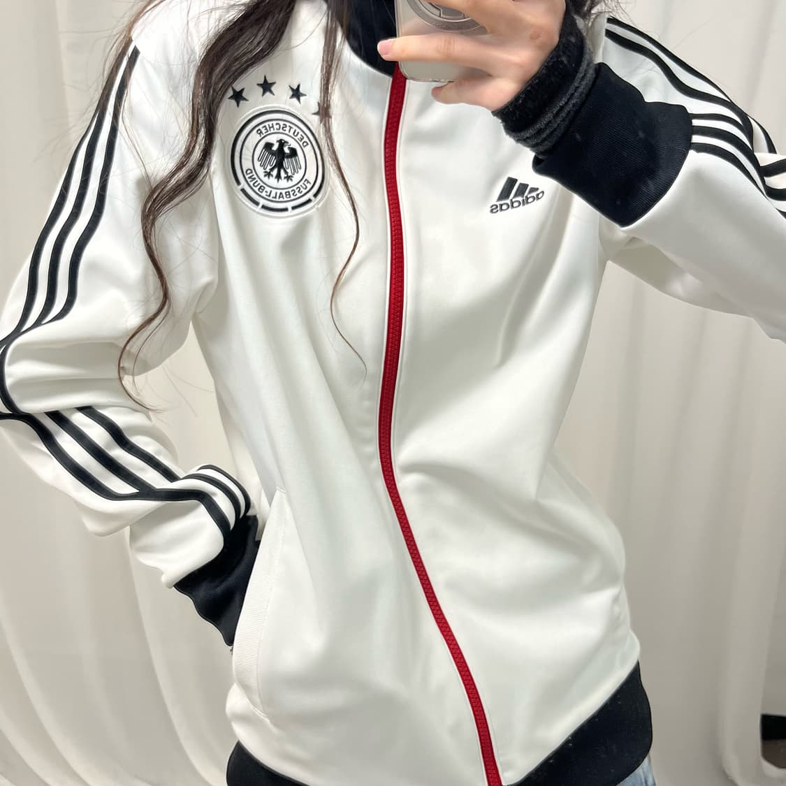 Adidas Germany White Jersey 상품이미지3