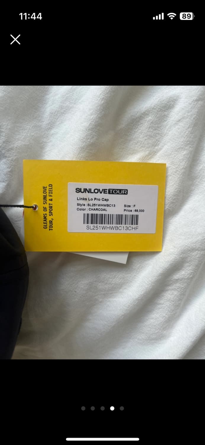 SUNLOVE 썬러브 링크스 모자 새상품 상품이미지5