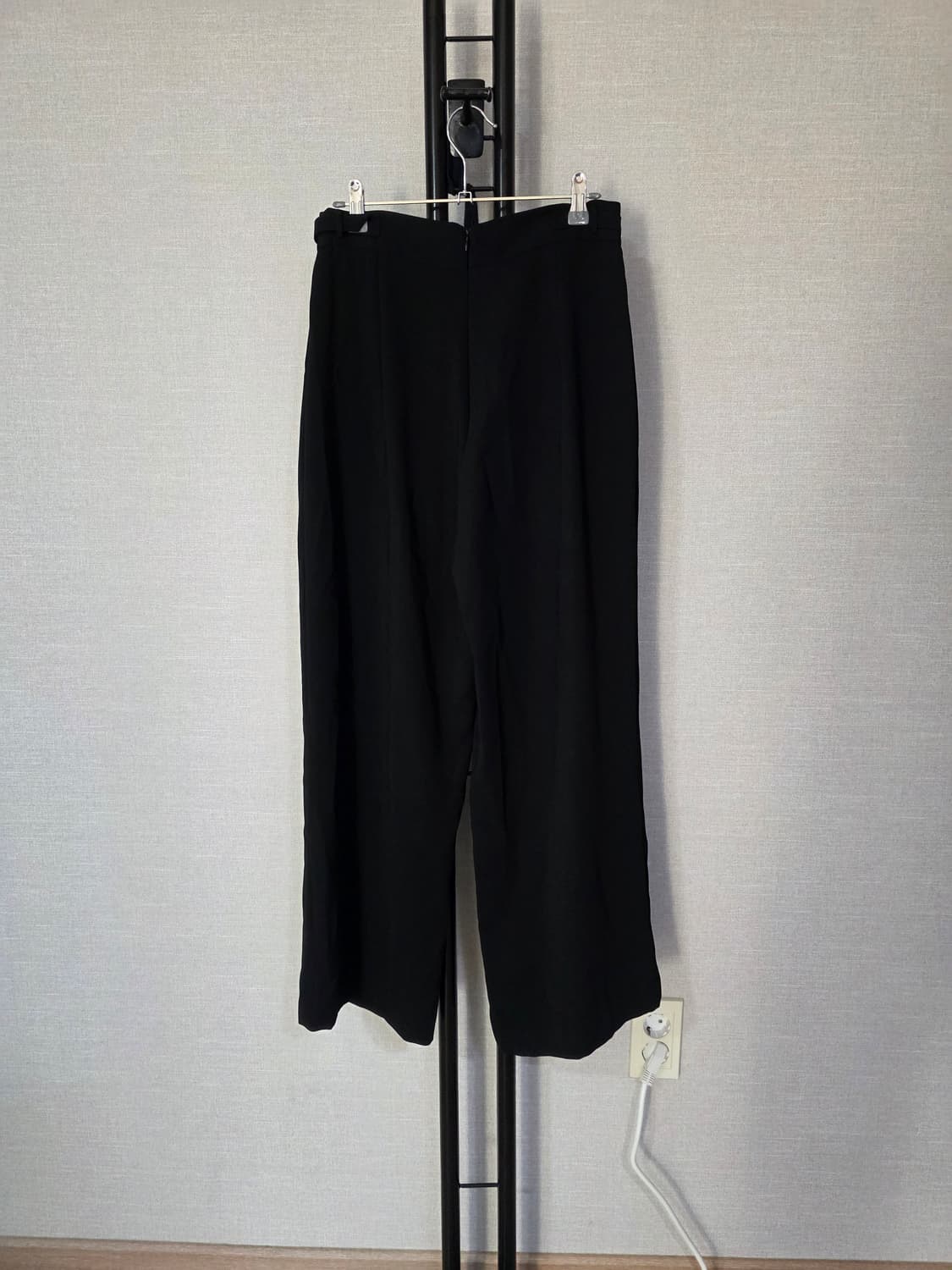 자라 여성 밑단주름 와이드팬츠 M (MEX28) 상품이미지3