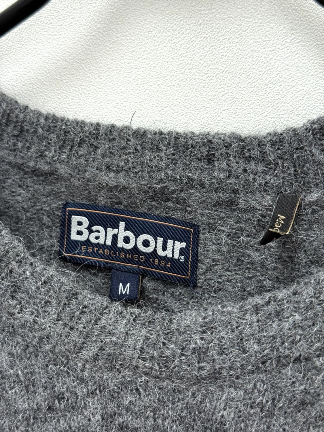 Barbour Lowther  Wool Blend Knit Sweater 상품이미지4