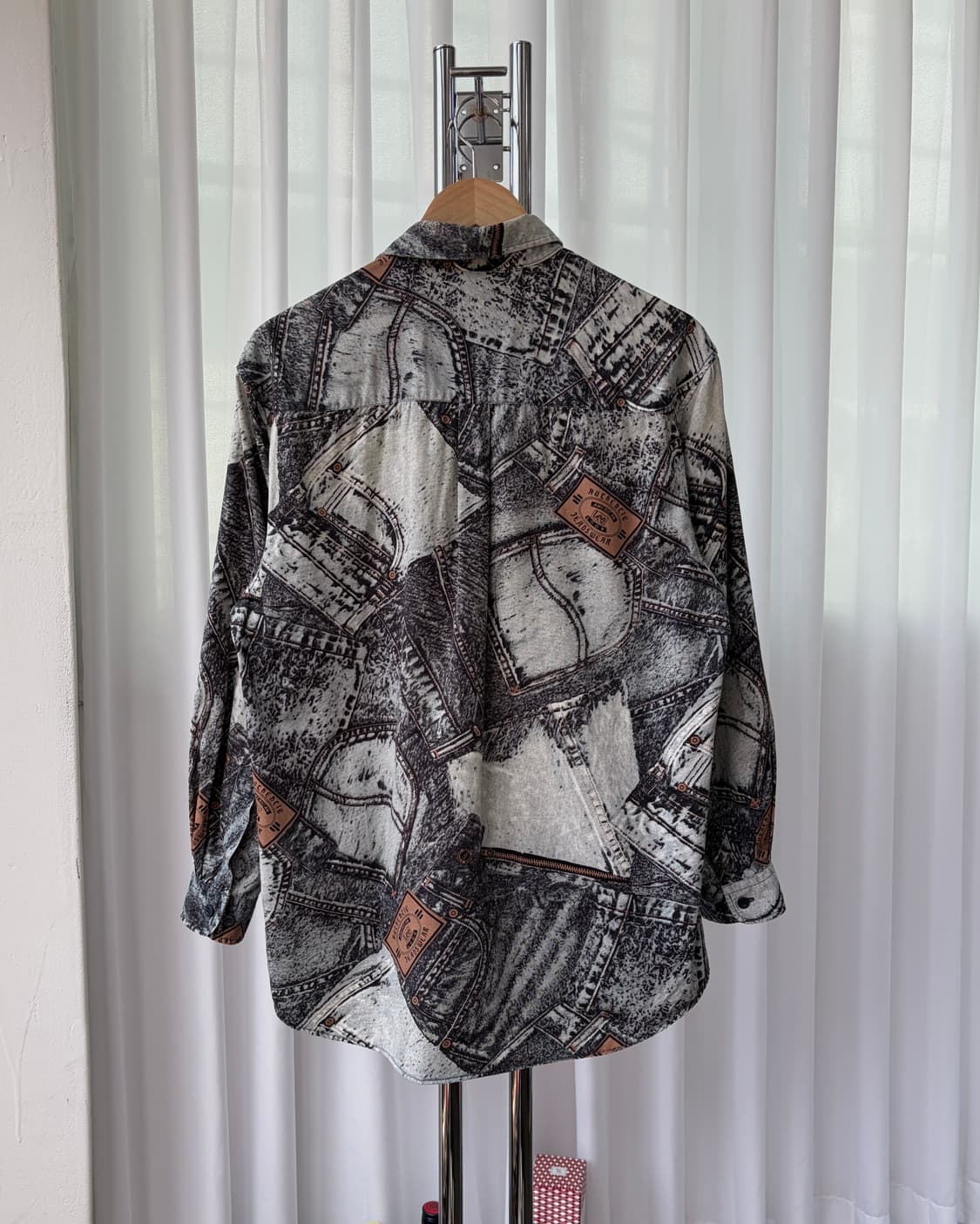 [M]Lee 리 90s 데님 패턴 보헤미안 셔츠 상품이미지6