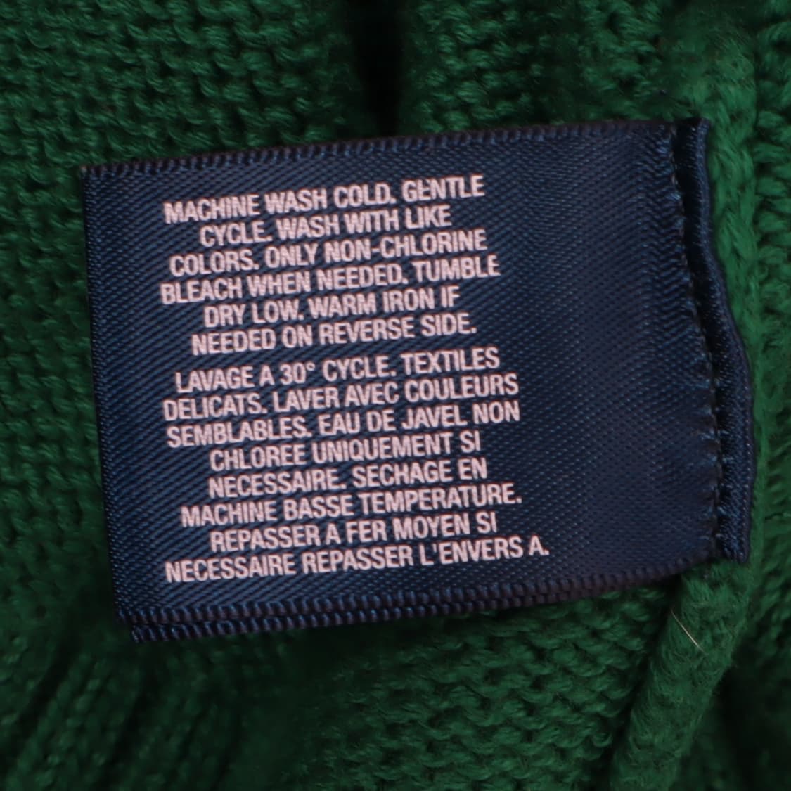 폴로 랄프로렌 그린 빅포니 하프집업 니트 상품이미지9