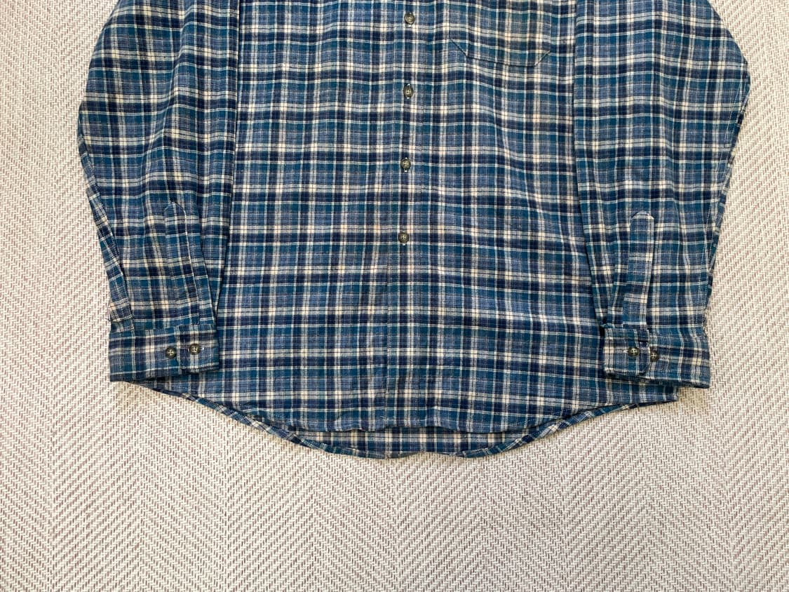 L.l bean 엘엘빈 캐나다 체크 플란넬 셔츠 J03961 상품이미지2