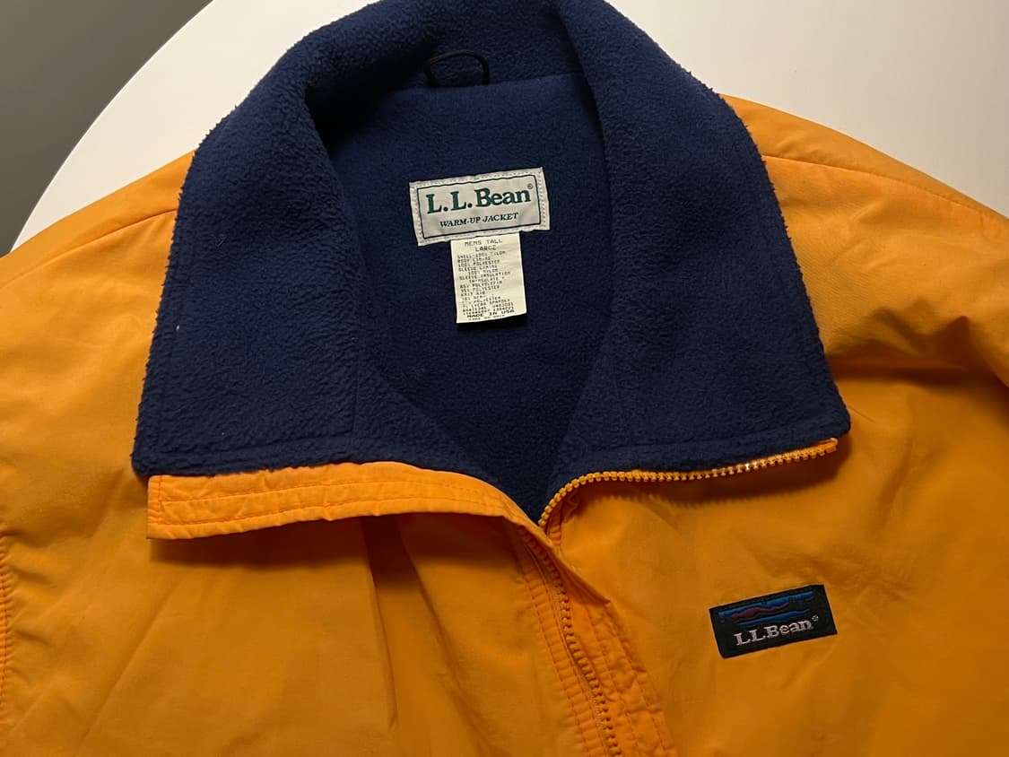 빈티지 엘엘빈 웜업 자켓 L 사이즈 (이종원 착용) 상품이미지4