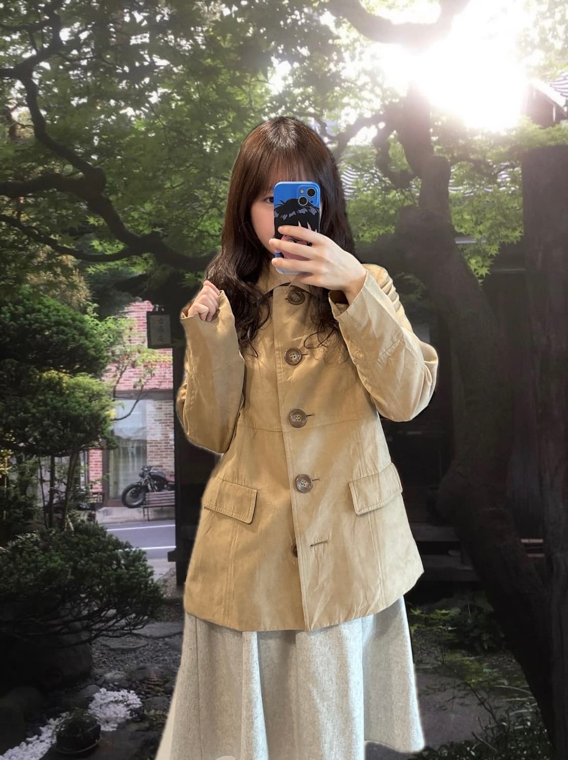 모리걸 브라운 교토 자켓 상품이미지2