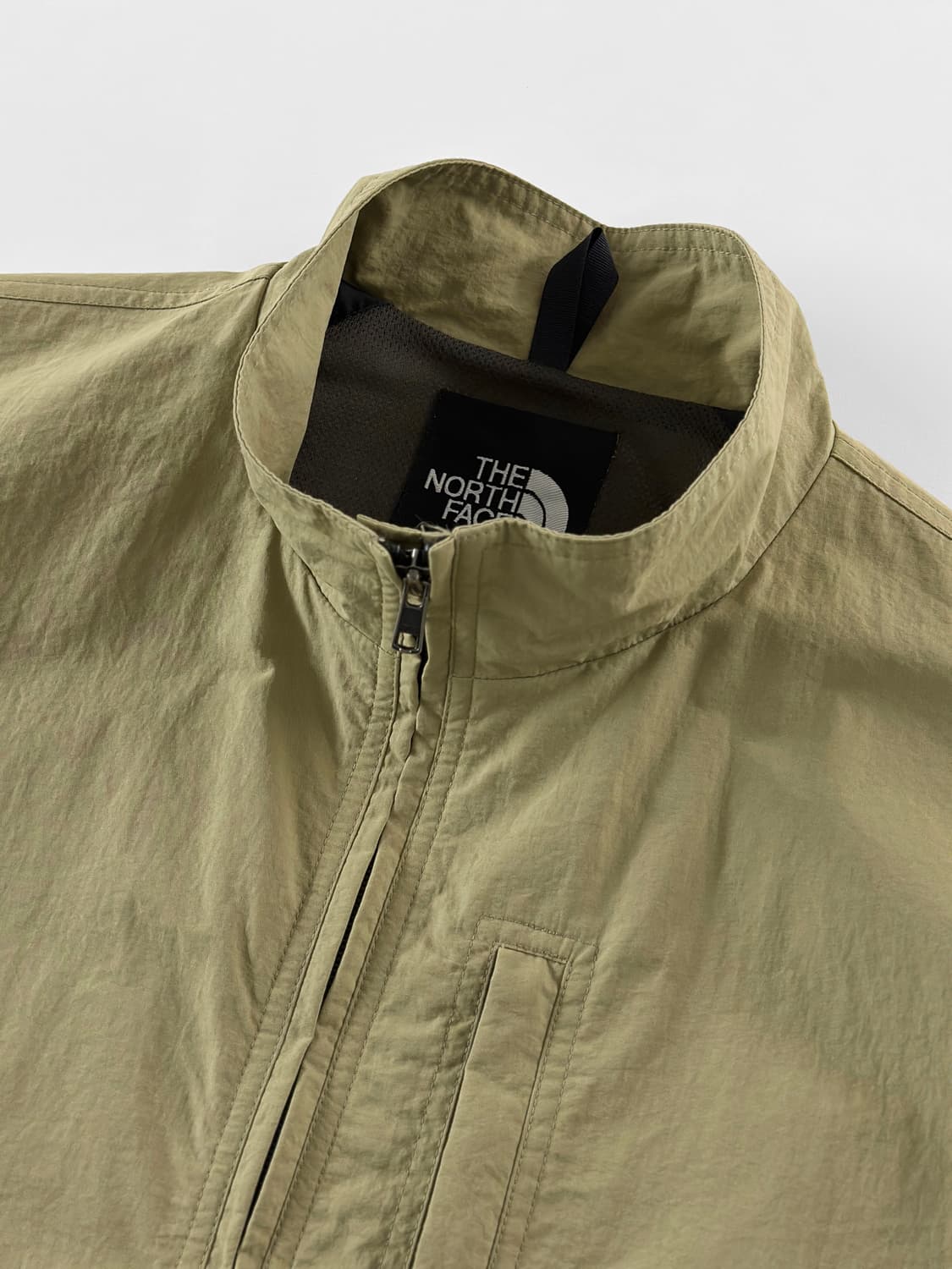 빈티지 노스페이스 올리브 카키 나일론 패커블 자켓 상품이미지4