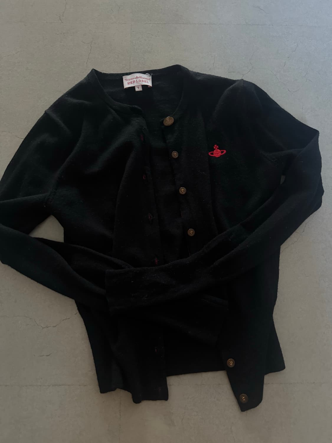 비비안웨스트우드 가디건 레드라벨 상품이미지1