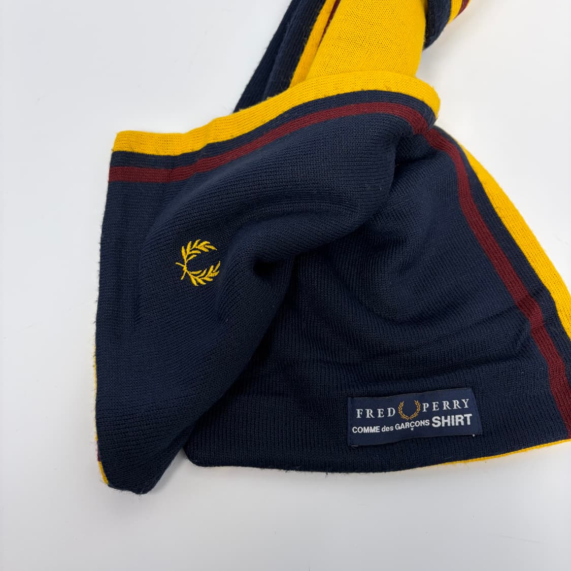 꼼데가르송 프레드페리 리버시블 머플러 목도리 상품이미지4