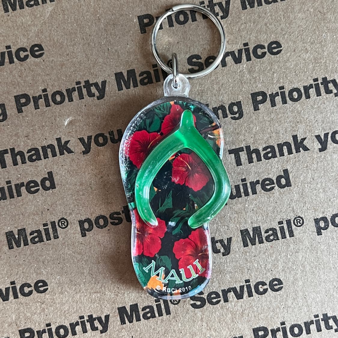 90s vtg Maui Flip Flop Keyring 상품이미지2