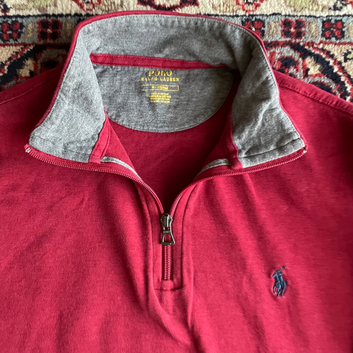 폴로 하프집업 맨투맨 상품이미지2